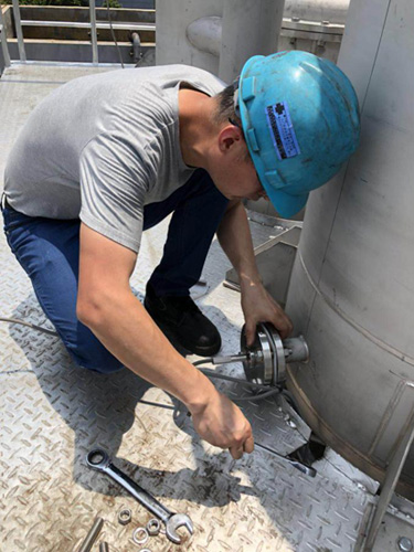 工業(yè)現(xiàn)場安裝圖2 工業(yè)現(xiàn)場安裝圖2