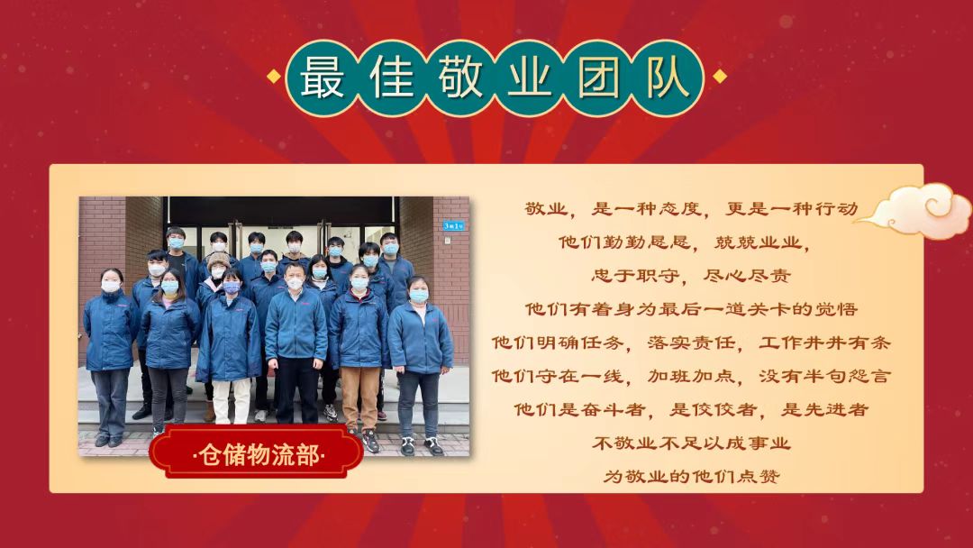 最佳敬業(yè)團隊 最佳敬業(yè)團隊